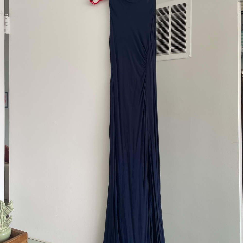 Reformation Navy Blue Maxi Dress - Picture 3 of 6